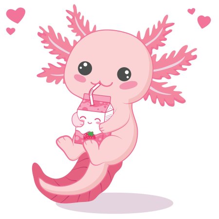 Happy axolotl