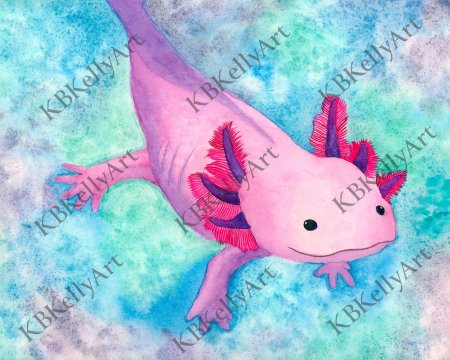 Водные дракон аксолотоль