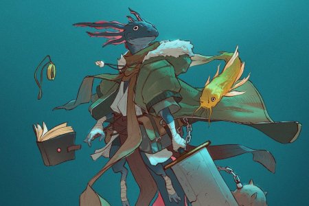 Аксолотль art