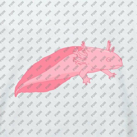 Аксолотль розовый