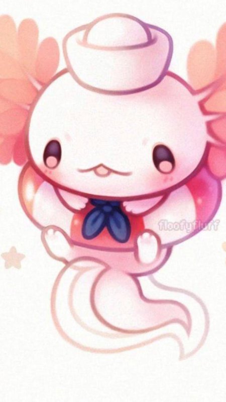 Аксолотль чиби