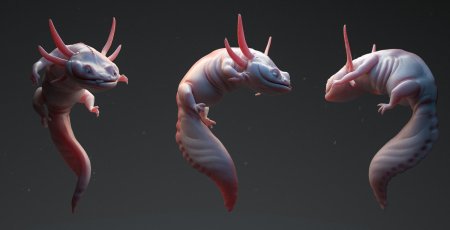 Аксолотль фортнайт