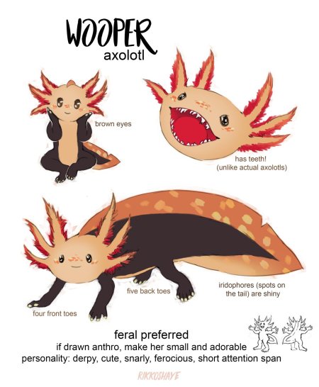 Аксолотль фурри