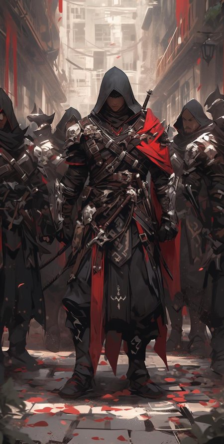 Ассасин арт фэнтези