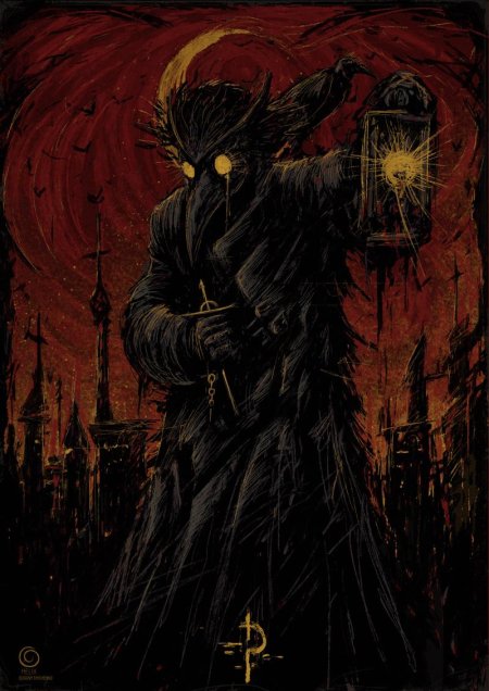 Чумной доктор арт