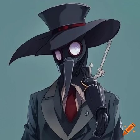 Арт чумной доктор