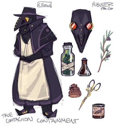 Шарль де лорм чумной доктор