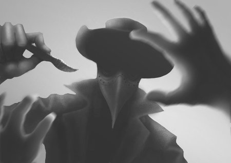 Маска чумного доктора эстетика