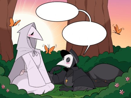 Idolomantises чумной доктор