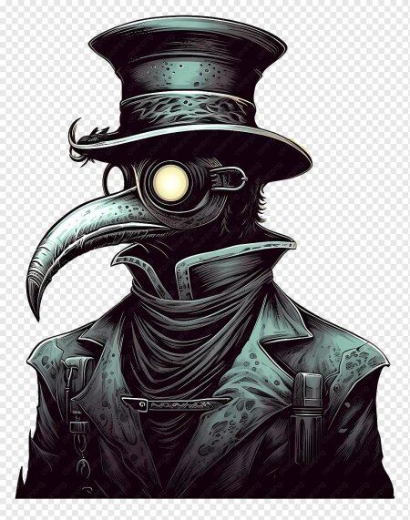 Чумной доктор маска