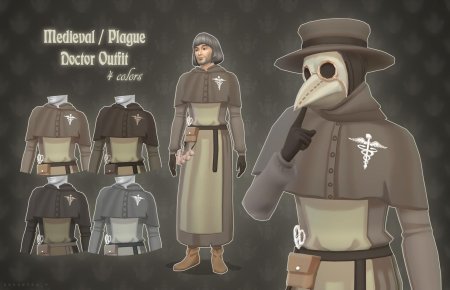 Sims plague doctor