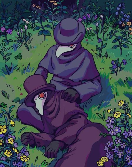 Чумной доктор стикеры телеграмм