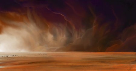 Самум песчаная буря