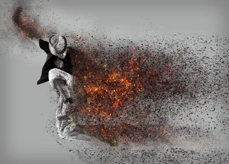 Человек рассыпается в пыль