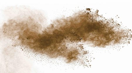 Коричневая пыль