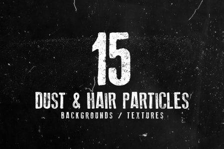 Dust and hair particles backgrounds