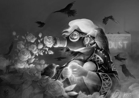 Противогаз арт