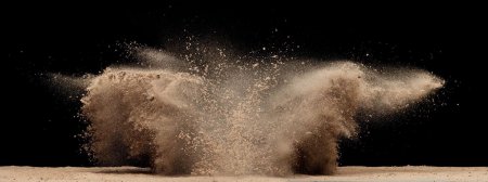Брызги песка