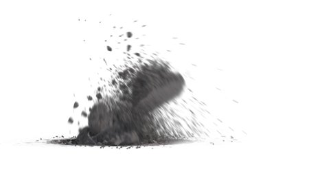 Пыль от взрыва