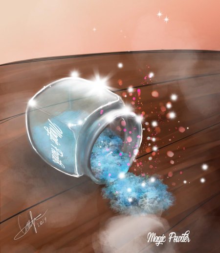 Волшебный порошок арт