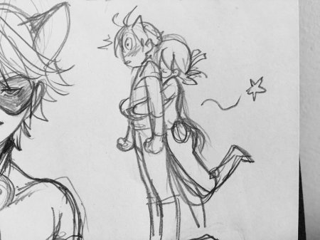 Супер кот скетч