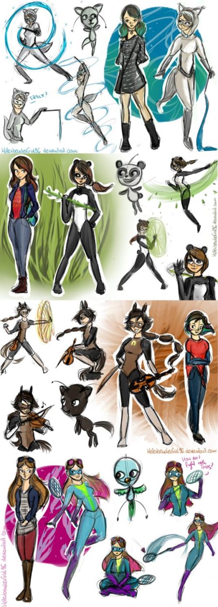 Персонажи леди баг и супер кот