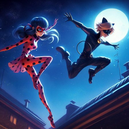 Супер кот леди баг