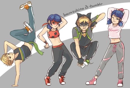 Леди баг и супер кот брейк данс