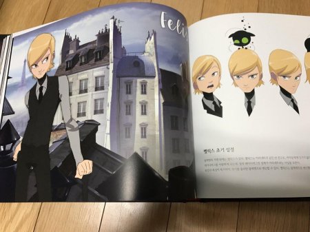 Корейский артбук леди баг