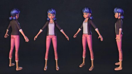 Маринетт дюпен-чен 3д