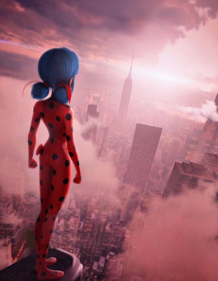 Леди баг концепт арт