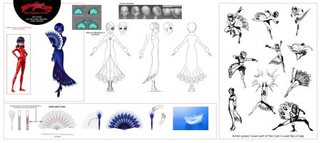 Талисман павлина из леди баг и супер кот