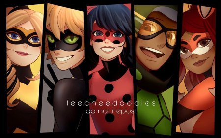 Герои леди баг и супер кот