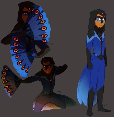 Леди баг и супер кот павлин