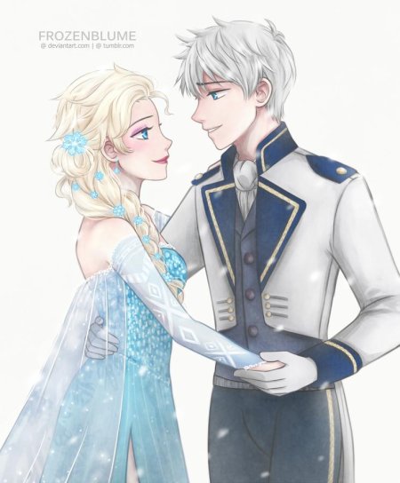 Холодное сердце эльза и джек