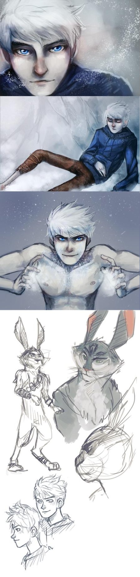 Хранители снов джек и кролик +18