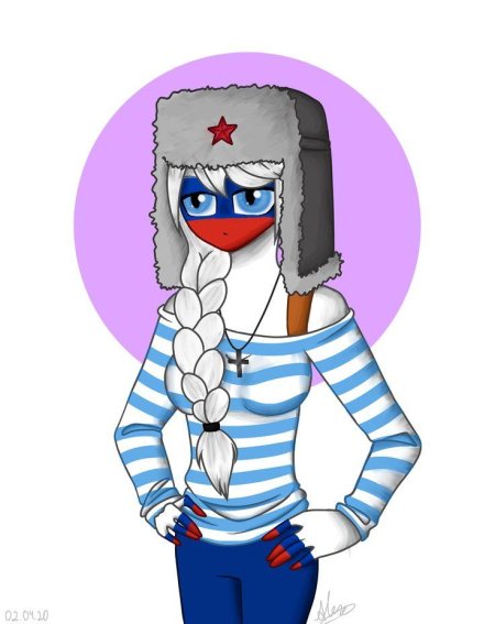 Россия countryhumans