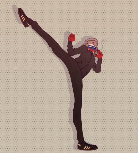 Кантрихуманс росси в полный рост