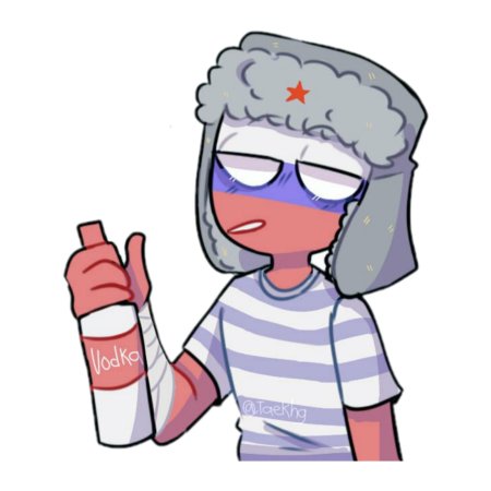 Countryhumans россия с водкой