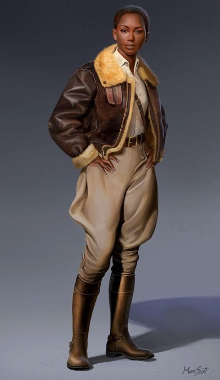 Дизельпанк персонажи арт