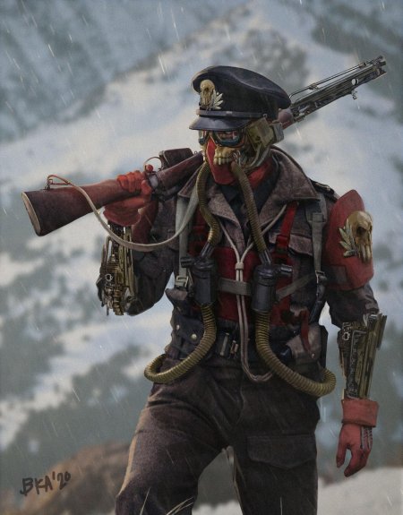 Вархаммер 40000 корпус смерти крига