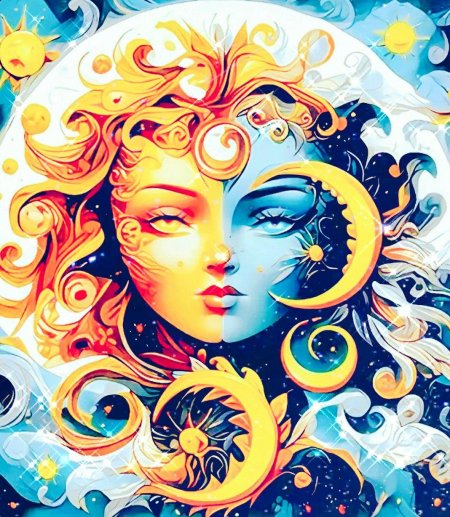 Картины луны