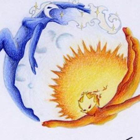 Луна солнце