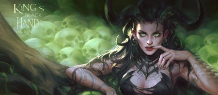 Девушка арт фэнтези