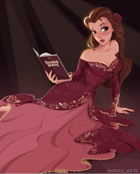 Белль принцесса диснея