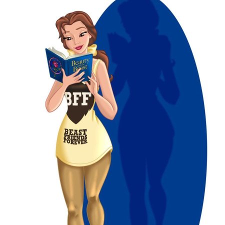 Принцессы дисней в современном стиле