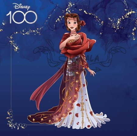 Дисней белль в восточном наряде