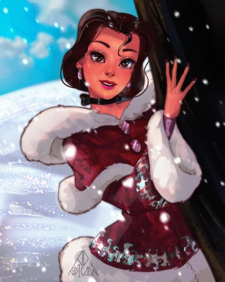 Бэлль принцесса дисней современная