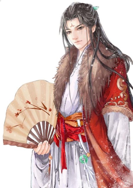 Древний китай арт мужчин