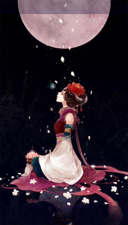 Гейша иллюстрация